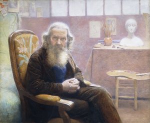 Ein alter Künstler von Belmiro de Almeida