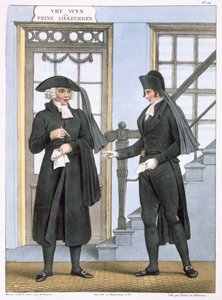 Begräbnisbeamte von Amsterdam, Illustration aus 