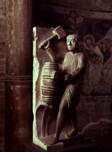 Cooper: August aus einem Statuenkalender der Monatsarbeiten, c.1200