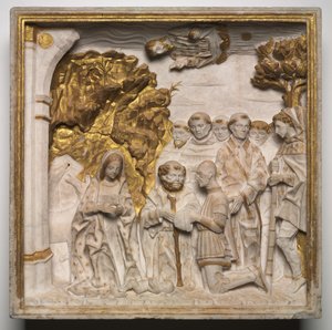 Pier Francesco Visconti, Hof von Saliceto, Anbetung des Christkindes