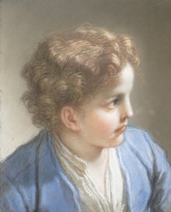 Studie eines Jungen in einer blauen Jacke, 1717 von Benedetto Luti
