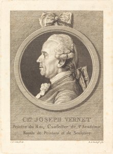 Claude Joseph Vernet von Benedict Alphonse Nicolet after Charles Nicolas Cochin II