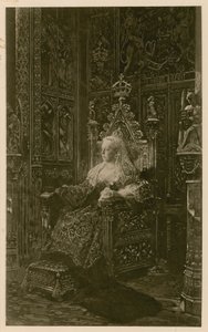 Porträt von Königin Victoria von Benjamin  Constant