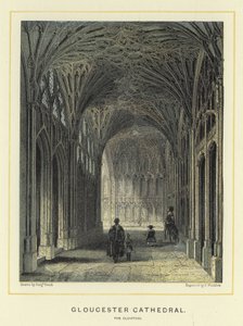 Kathedrale von Gloucester, die Kreuzgänge von Benjamin Baud