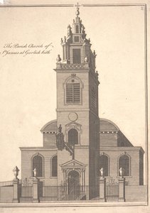 Die Pfarrkirche St. James Garlickhythe