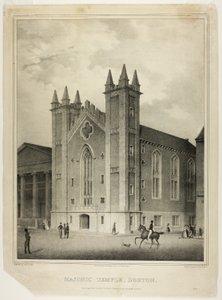 Freimaurertempel, Boston von Benjamin F. Nutting