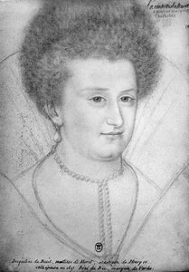 Porträt von Jacqueline de Bueil (1580-1651) Gräfin von Moret