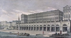 Die Gebäude namens Adelphi, London, 1771 von Benjamin Green