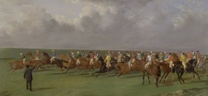 Seide und Satin des Turfs, 1865 von Benjamin Herring