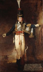 Porträt von Captain, später Lieutenant Colonel, Henry Francis Mellish