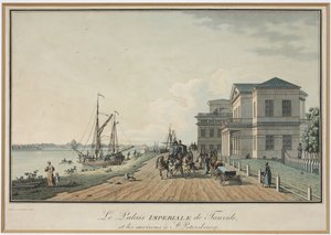 Ansicht des Taurischen Palastes von Benjamin Patersson