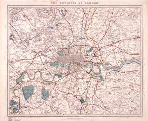 Karte von London