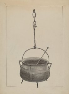 Kessel mit Löffel von Benjamin Resnick