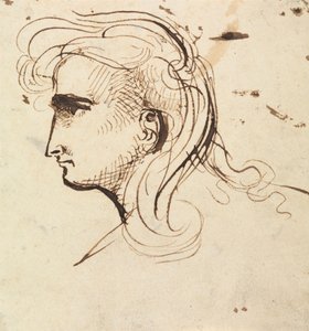 Kopfstudie von Benjamin Robert Haydon