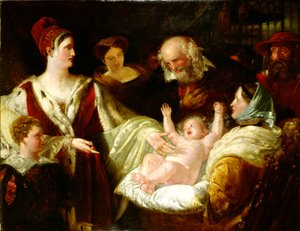 Maria Stuart als Kleinkind von Benjamin Robert Haydon