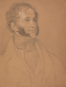 Porträt eines Gentlemans (W. Winston?) von Benjamin Robert Haydon