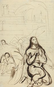 Studie für, Agonie im Garten von Benjamin Robert Haydon
