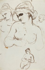 Studie einer nackten Frau von Benjamin Robert Haydon