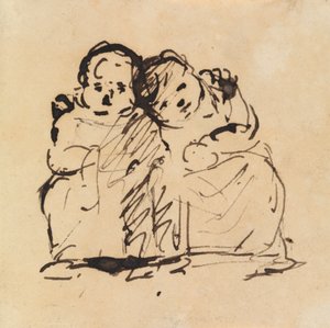 Studie von zwei Kindern