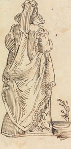 Studie einer Frau von hinten von Benjamin Robert Haydon
