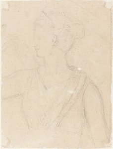 Studie der Statue der Diana im Vatikan (verso) von Benjamin Robert Haydon