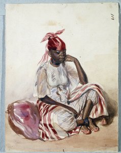 Negerin im Kostüm von Benjamin Roubaud