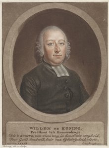 Porträt von Pfarrer Willem de Koning