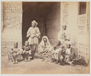 Eine Gruppe von Hazaras von Benjamin Simpson