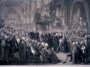 Einweihung von Lord Mayor Nathaniel Newnham, London, 1801 von Benjamin Smith