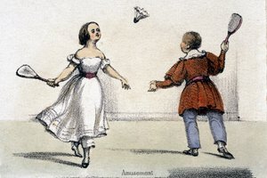Vergnügen, aus Hausgeflügel in Grafische Illustrationen von Tieren - Ihre Nützlichkeit für den Menschen während ihres Lebens und ihre Verwendung nach dem Tod, ca. 1845 von Benjamin Waterhouse Hawkins