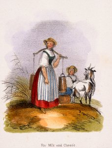 Für Milch und Käse, um 1845 von Benjamin Waterhouse Hawkins