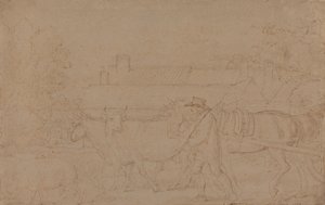 Ein Bauernhof in der Nähe von Windsor von Benjamin West