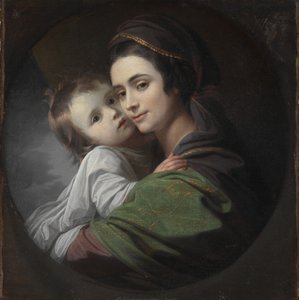 Elizabeth Shewell West und ihr Sohn Raphael