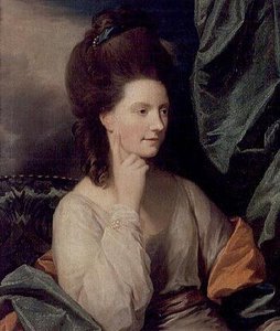 Porträt von Mrs. William Abercromby von Classaugh von Benjamin West