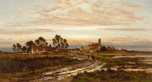 Worcestershire Morgen nach dem Regen, 1897 von Benjamin Williams Leader