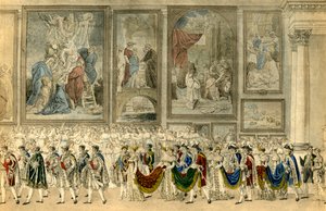 Hochzeitszug von Napoleon und Marie Louise von Österreich von Benjamin Zix