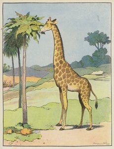 Giraffe von Benjamin Rabier