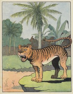Tiger von Benjamin Rabier