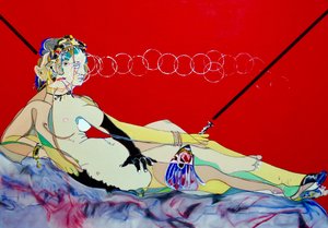Übermalung: Ingres & Manet