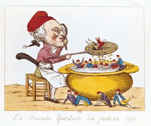 Der reinigende Topf der Jakobiner, 1793 von Benoit Louis Henriquez