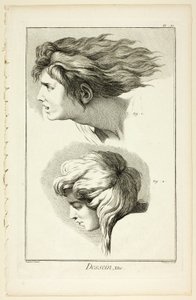 Design: Köpfe, aus Encyclopédie