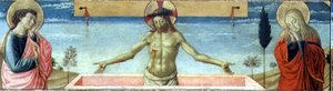 Der auferstandene Christus (Detail) von Benozzo di Lese di Sandro Gozzoli
