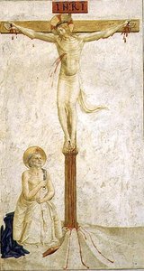 Kreuzigung mit St. Dominikus von Benozzo di Lese di Sandro Gozzoli