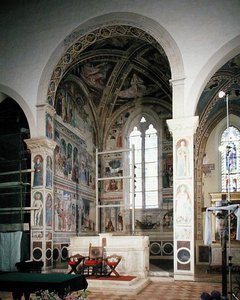 Episoden aus dem Leben des hl. Augustinus, 1463-65 von Benozzo di Lese di Sandro Gozzoli