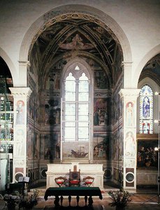 Episoden aus dem Leben des hl. Augustinus, 1463-65 von Benozzo di Lese di Sandro Gozzoli