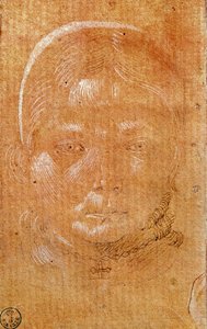 Kopf eines jungen Mädchens von Benozzo di Lese di Sandro Gozzoli