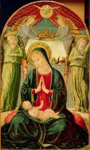 Madonna mit Kind und Engeln