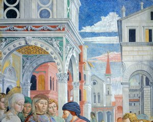 Geschichten des Heiligen Augustinus von Benozzo di Lese di Sandro Gozzoli