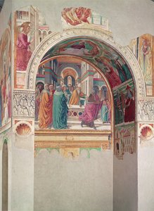 Tabernakel der Heimsuchung: Vertreibung von Joachim aus dem Tempel