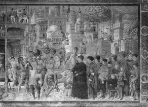 Der Turmbau zu Babel von Benozzo di Lese di Sandro Gozzoli
